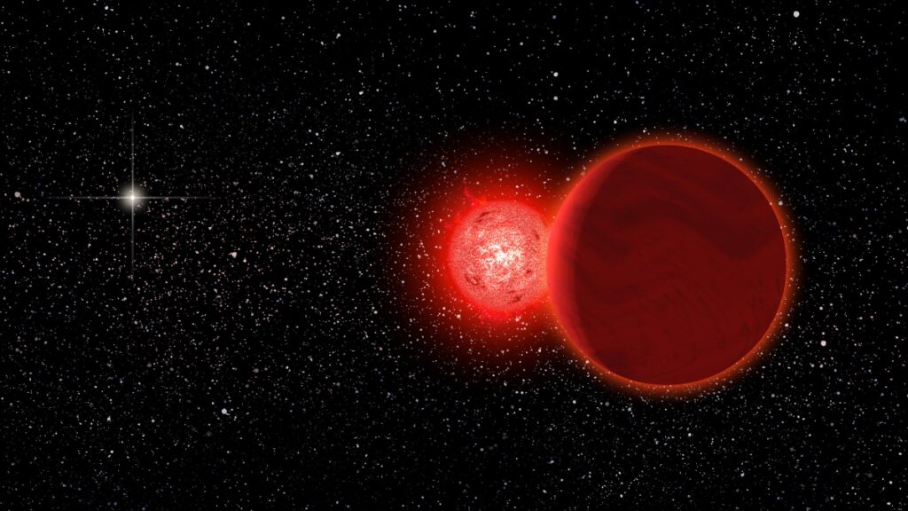 Two Stars in Close Enough Orbit that the Sun Could Fit Inside of Them
